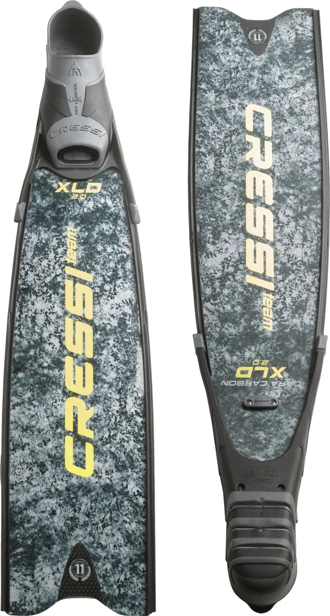 Cressi Gara Modular Turbo Carbon XLD, palmes – vue 4