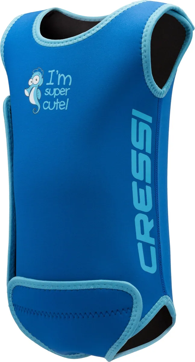 Cressi Infant Baby Warmer (blue) [M] (12/18 M), Nassanzug