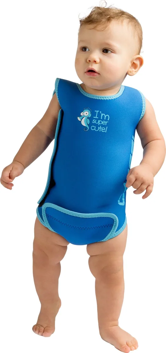Cressi Infant Baby Warmer (blue) [L] (18/24 M), Nassanzug – Ansicht 4