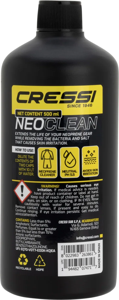 Cressi Neo Clean 500, Nassanzug