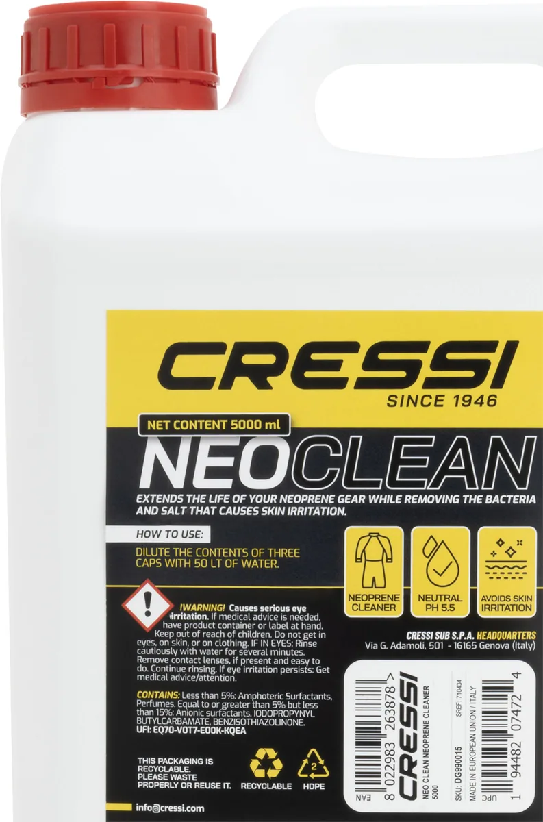 Cressi Neo Clean 5000, combinaisons humides – vue 5