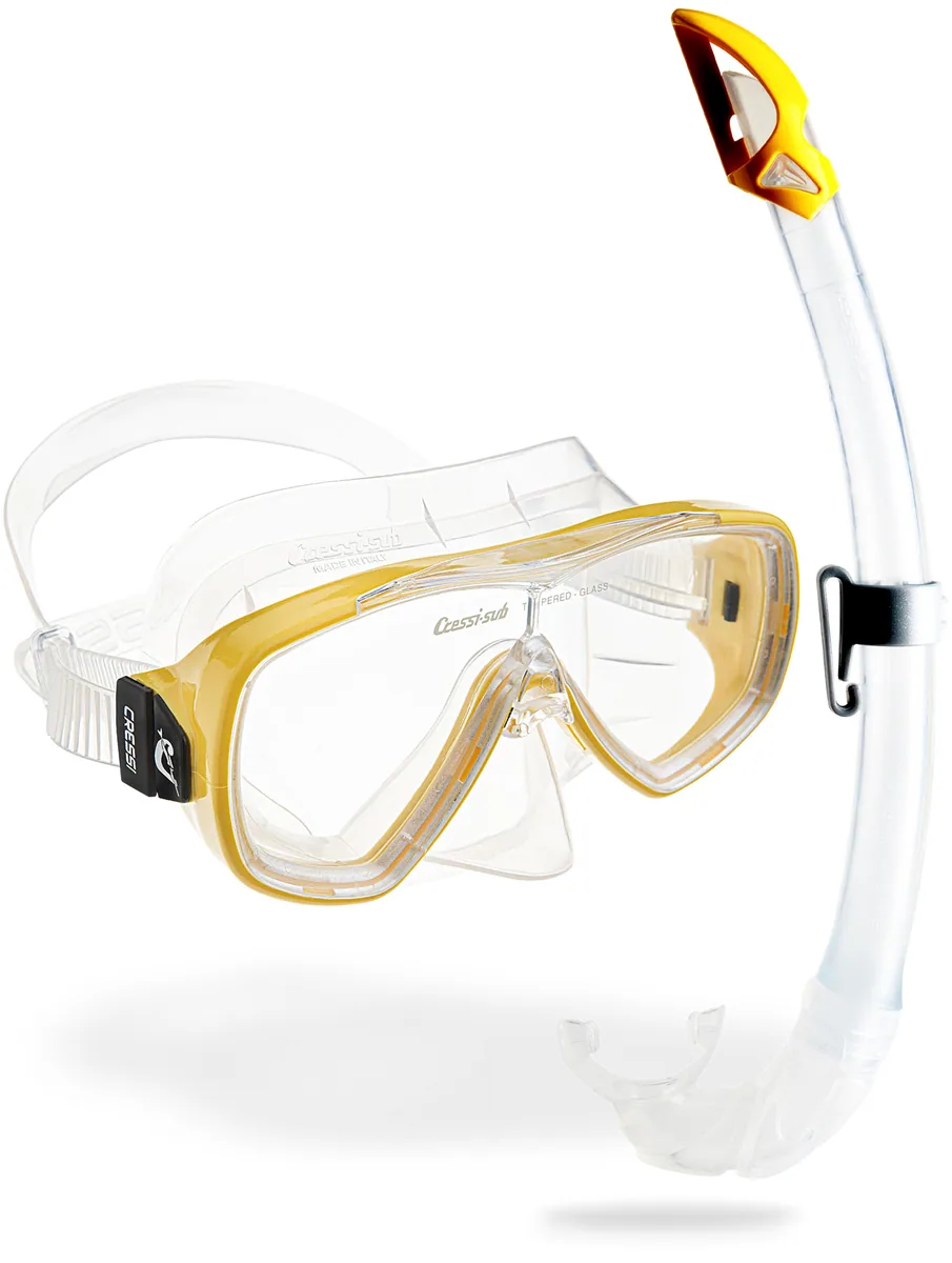 Cressi Onda + Mexico, Vollgesichtsmasken