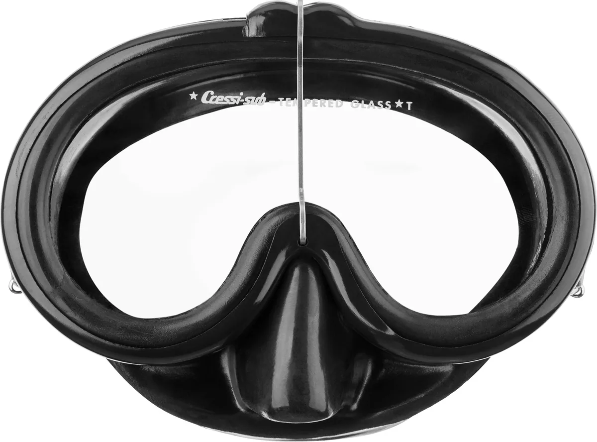 Cressi Pinocchio (black/black), maschere subacquee – vista 2