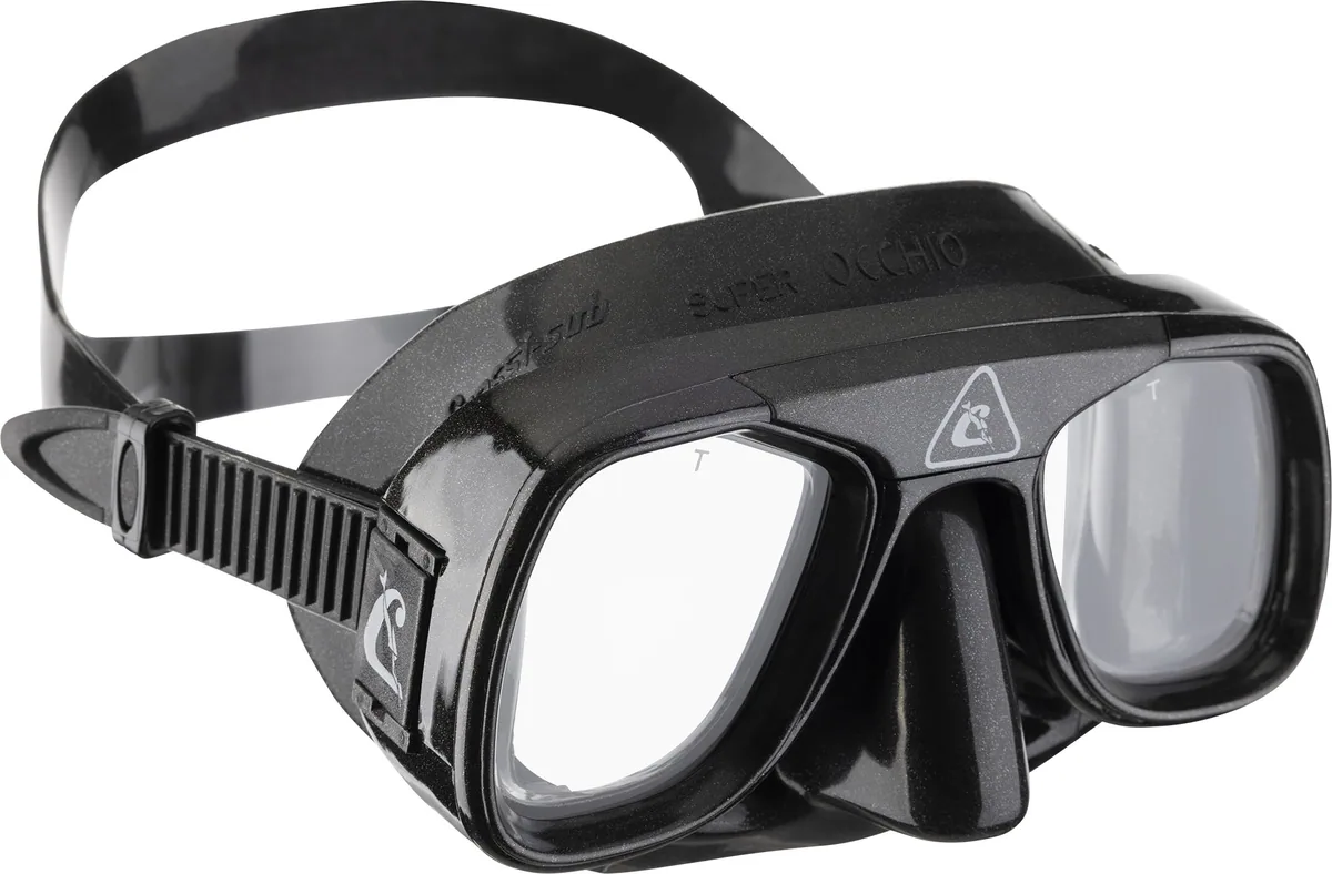 Cressi Superocchio (black/black), máscaras de buceo