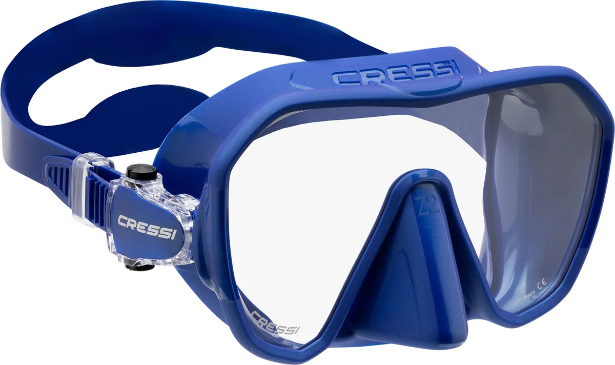 Cressi Z2 (blue metal), máscaras de buceo