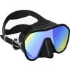 Cressi Z2 (black - UV 380 yellow/blue reflection lens), máscaras de buceo