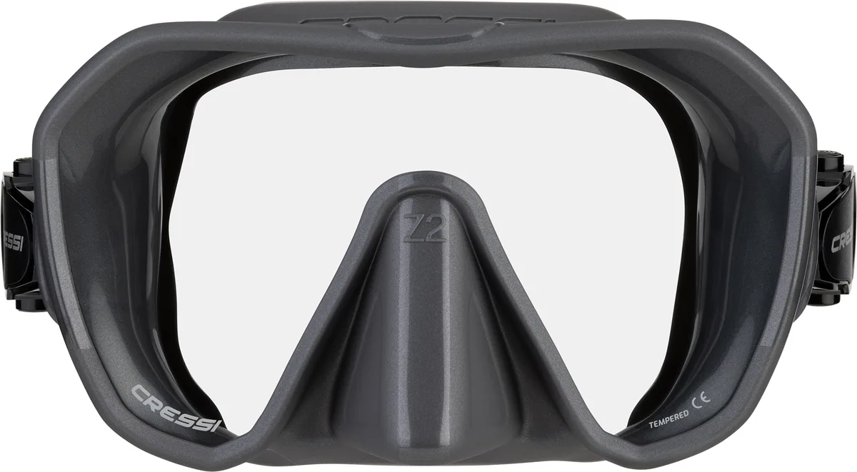 Cressi Z2 (graphite), maschere subacquee – vista 2