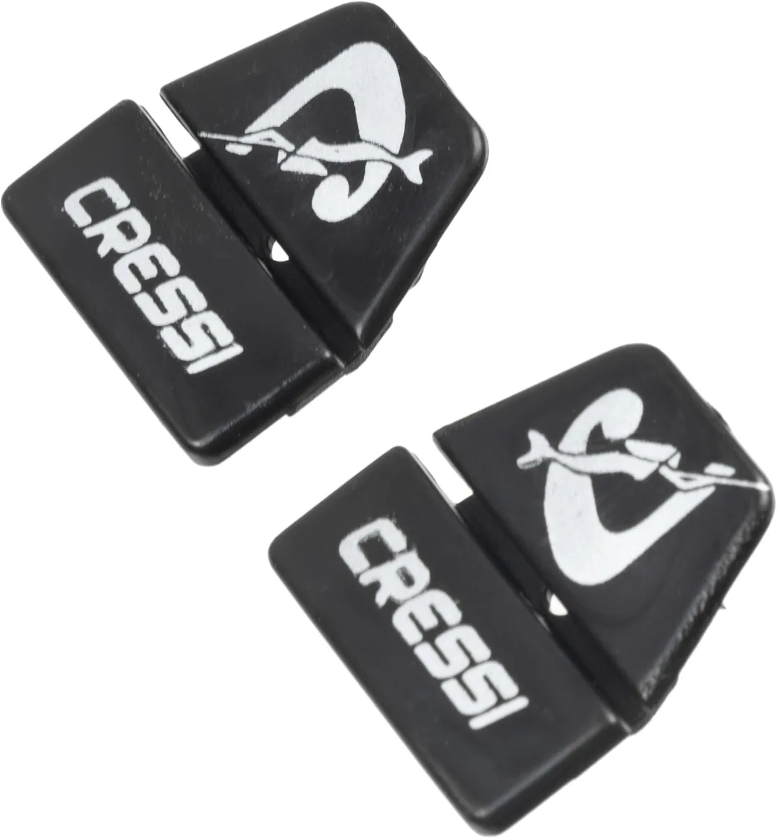 Cressi Buckles (black) for Onda/Ondina/Perla/Piumetta/Sirena/Sirenetta, pièces & accessoires – vue 2