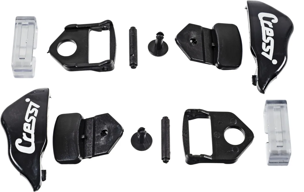 Cressi Buckles (black) for Big Eyes, repuestos y accesorios – vista 3