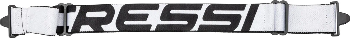 Cressi Textile Mask Strap for Mask Group B (white/black), máscaras de buceo