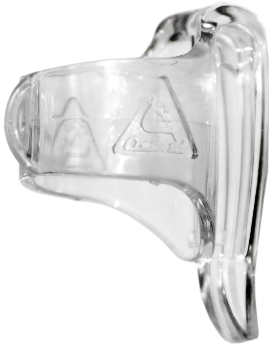 Cressi Snorkel Keeper for Top (clear), Schnorchel