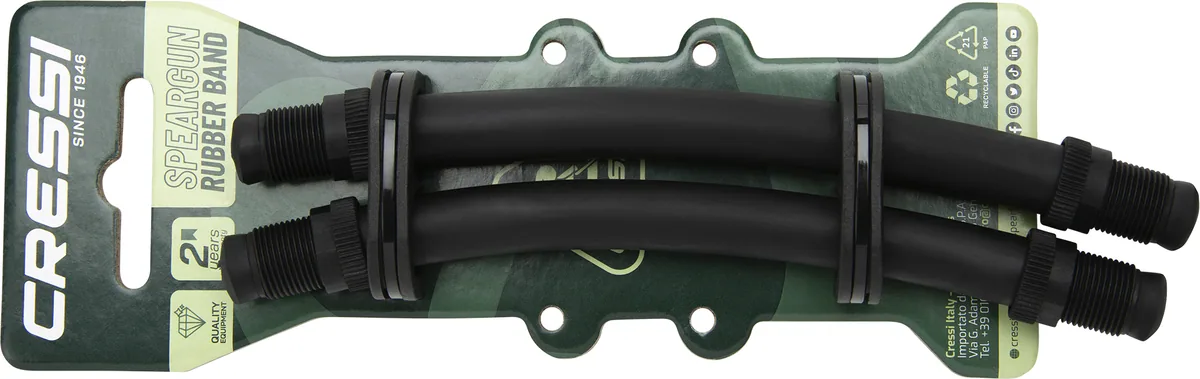 Cressi Parallel Elastic Band Ø 13 mm [13 cm] for guns 50 cm, Tauchermesser & Cutter – Ansicht 3