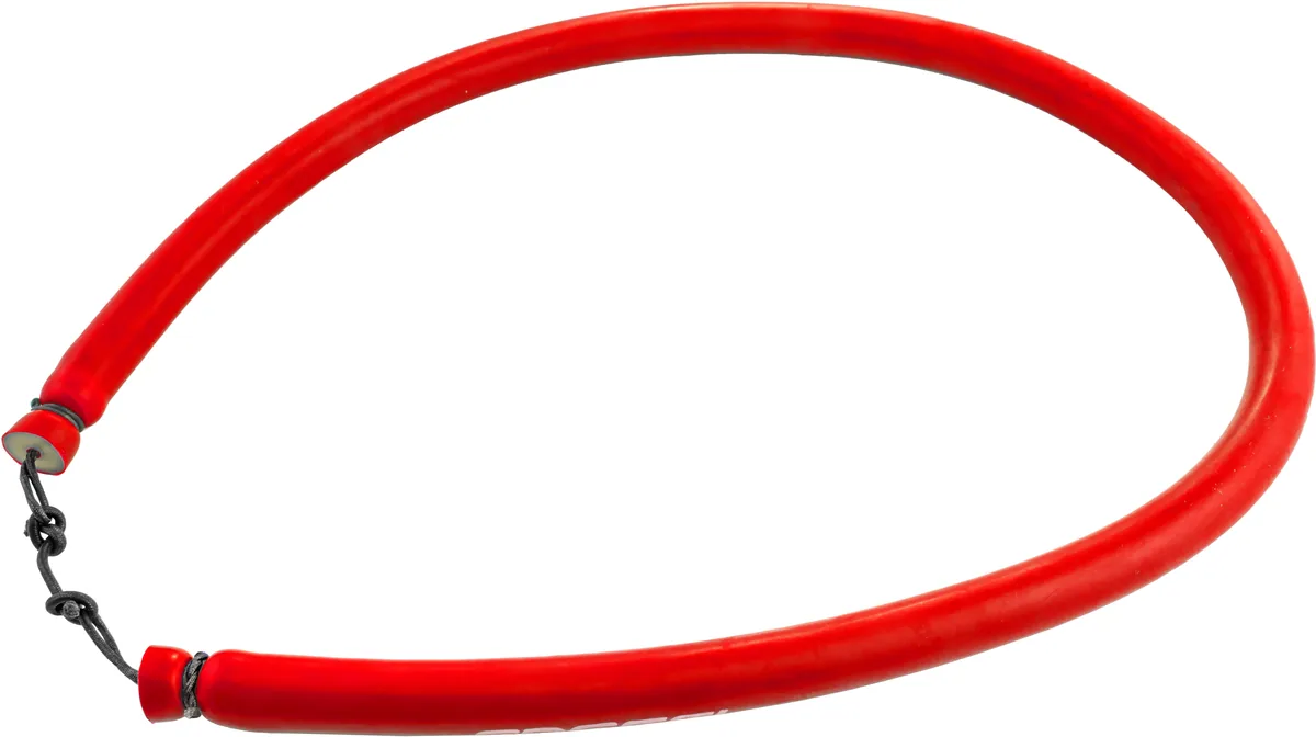 Cressi Circular Band w/ Lined Wishbone Ø 16 mm (red) [63 cm] for gun 100, Gummis & Wishbones