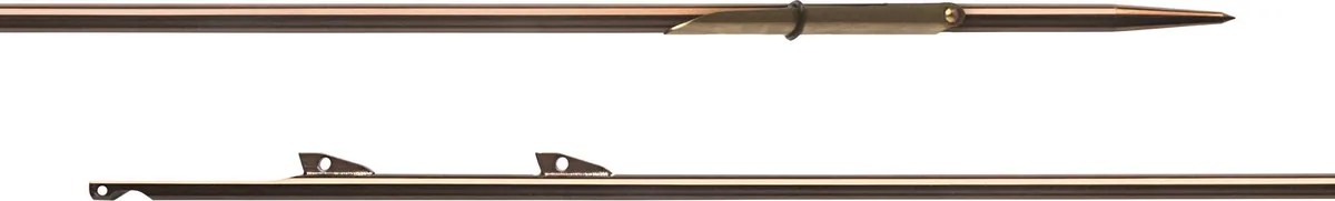 Cressi Kraken Ø 6.5mm inox finned shaft w/ bottom flopper