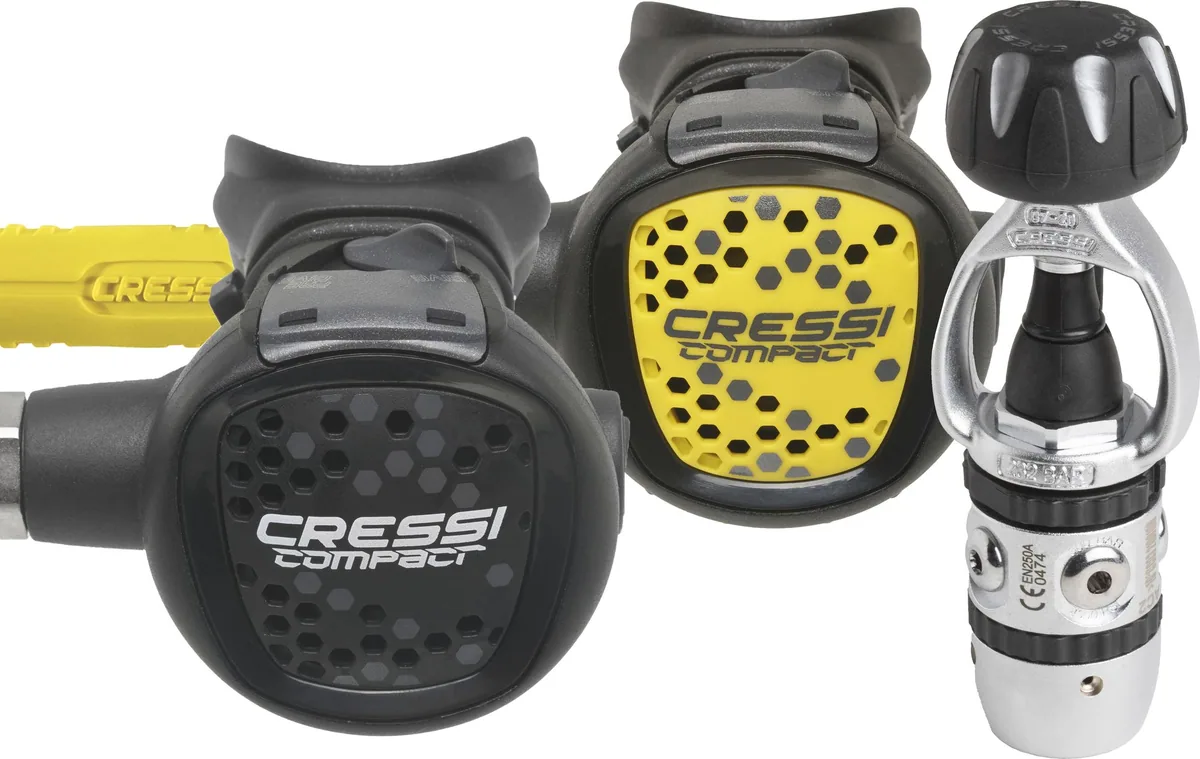 Cressi AC2 / Compact + Octopus Compact, regulator sets