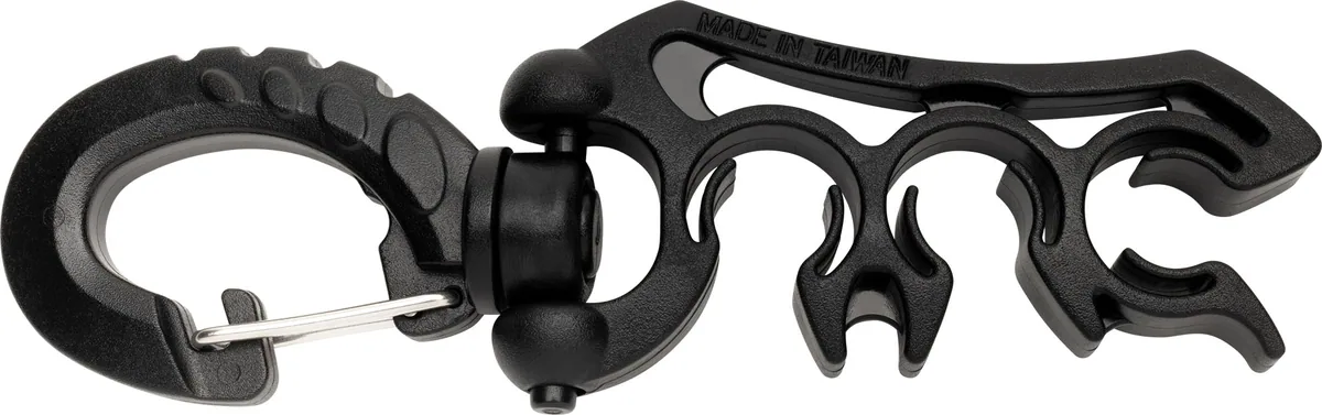 Cressi Hose Holder Clip 3 (black), Ersatzteile und Zubehör