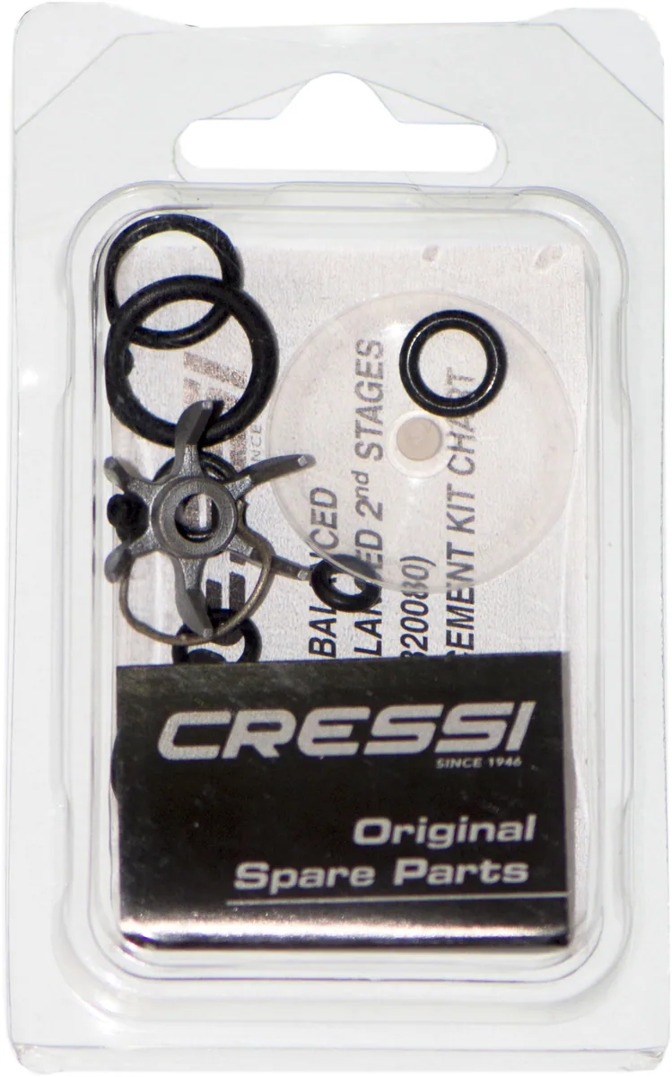 Cressi Annual Service Kit for Master/Galaxy/Ellipse Balanced, ricambi e accessori – vista 2