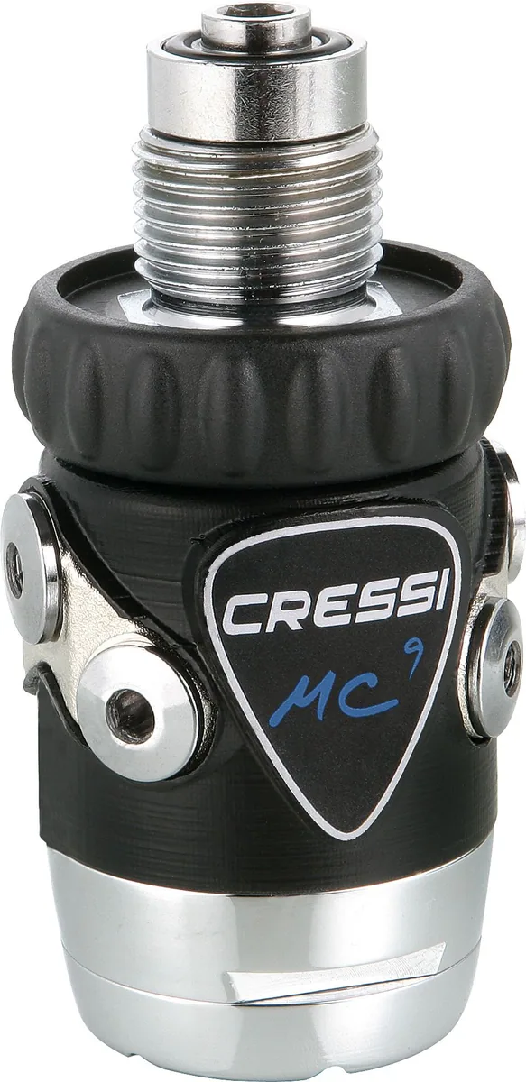 Cressi MC9-SC 1st stage DIN, stage & deco cylinders