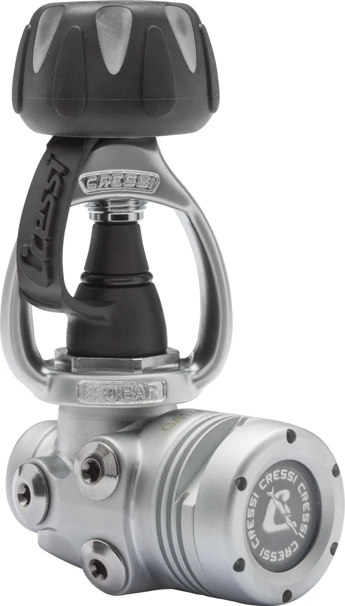 Cressi T10-SC Cromo INT 1st stage only, botellas de etapa y deco