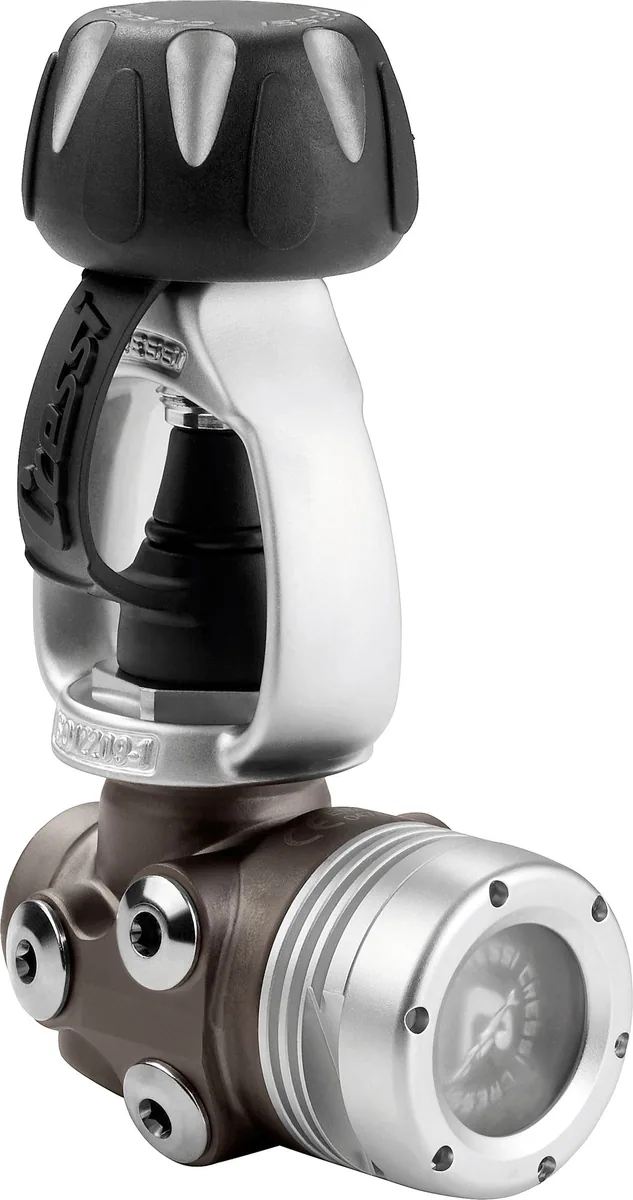 Cressi T10-SC PVD INT 1st stage only, botellas de etapa y deco