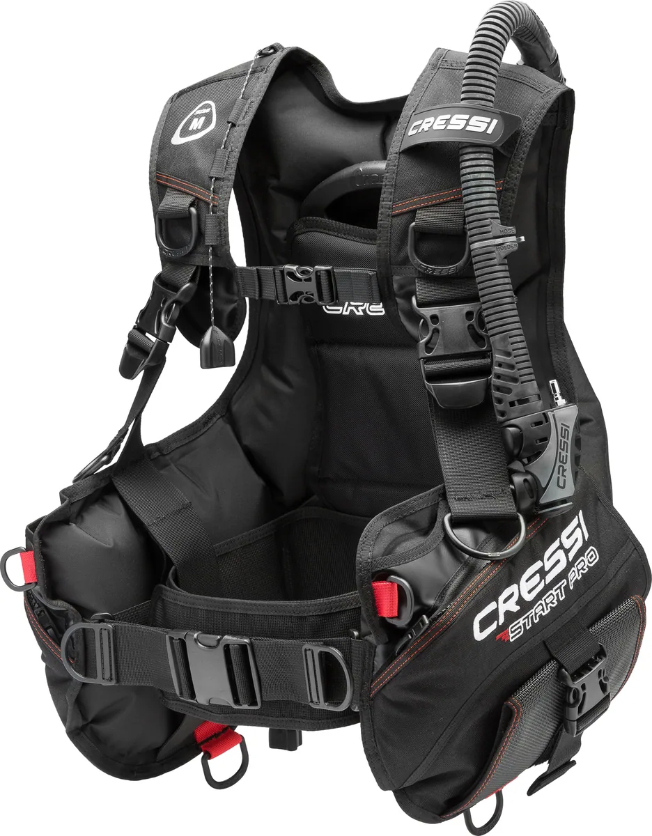 Cressi Start Pro 2.0, jacket bcds