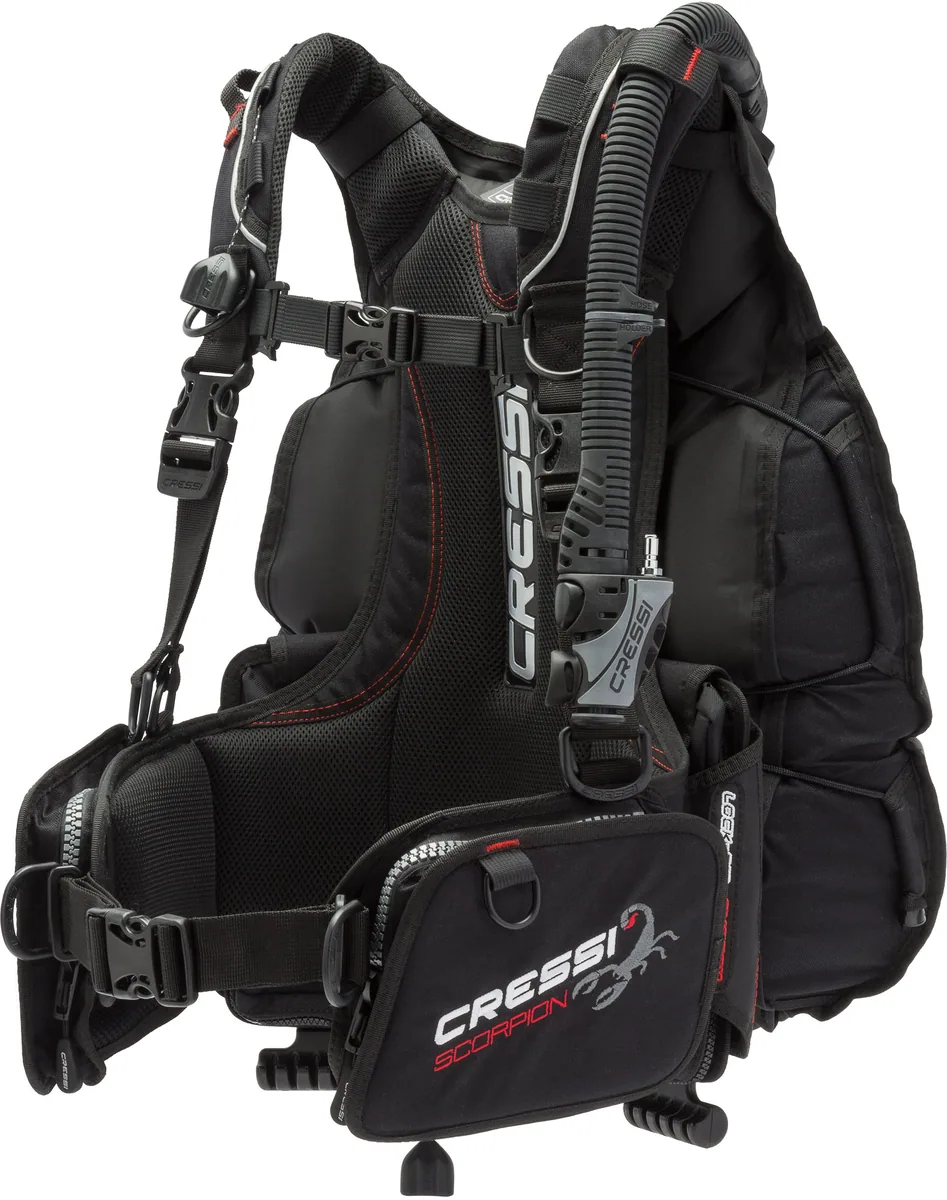 Cressi Scorpion, jacket bcds