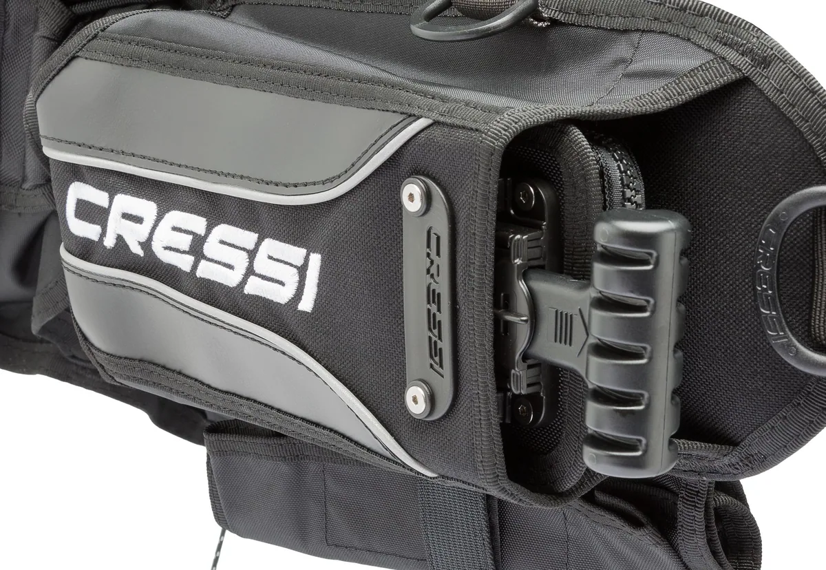 Cressi Flat Lock Aid System Weight Pocket [4.5 kg], gilets classiques – vue 5