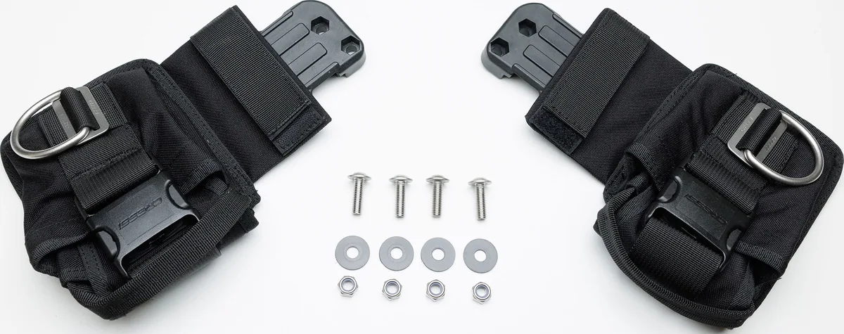 Cressi Aquawing Modular Weight Pocket System Kit, Bleigewichte & Bleigurte