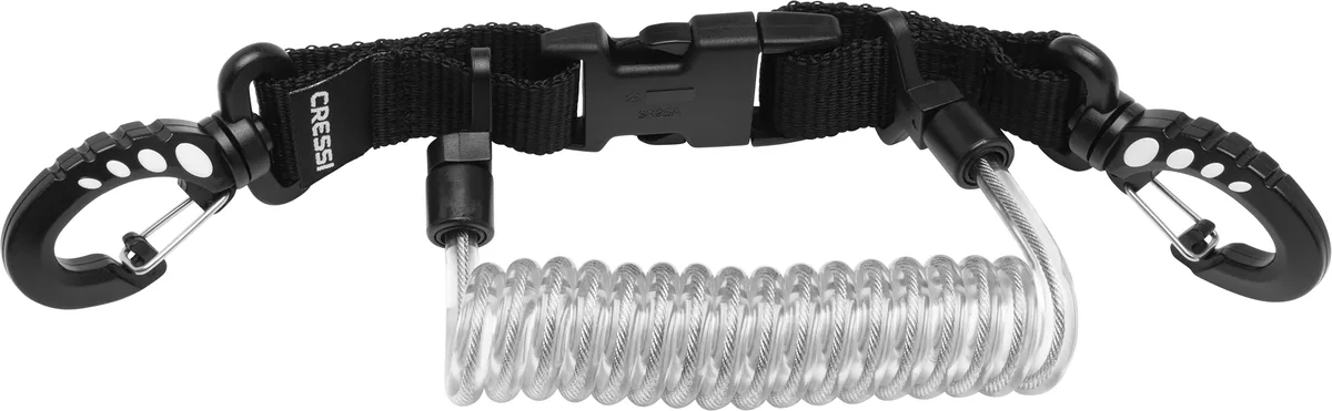 Cressi Coiled Lanyard with Clip Snaps, chaussons & bottillons – vue 2