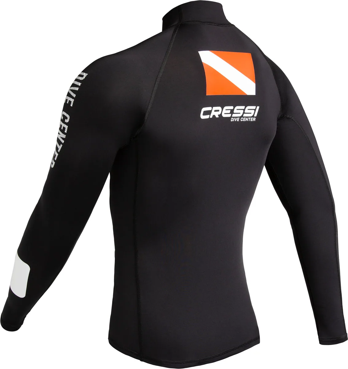 Cressi Rash Guard Long Sleeve Man (black dive center) [S (48), tubas – vue 4