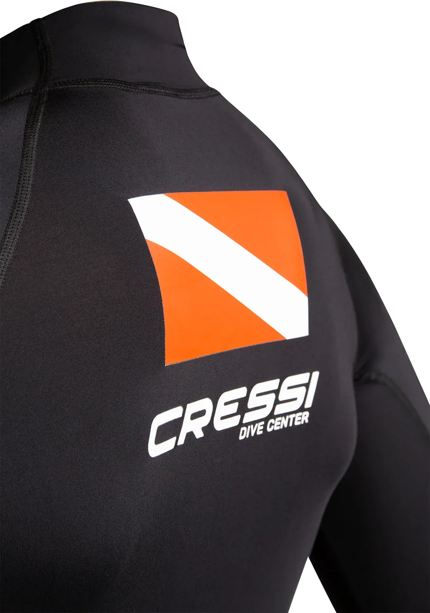 Cressi Rash Guard Long Sleeve Man (black dive center) [XXL/6 (56), aeratori – vista 6