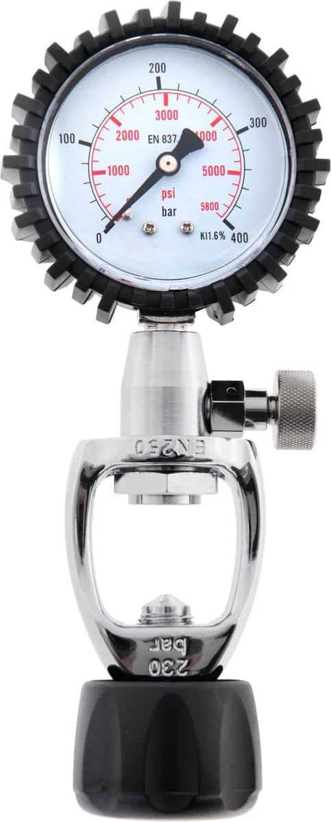 Cressi Tank Pressure Gauge Checker, manómetros