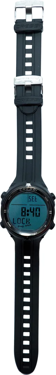 Cressi Strap Extender for Watch-Style Dive Computer (black/black), wetsuits – view 3