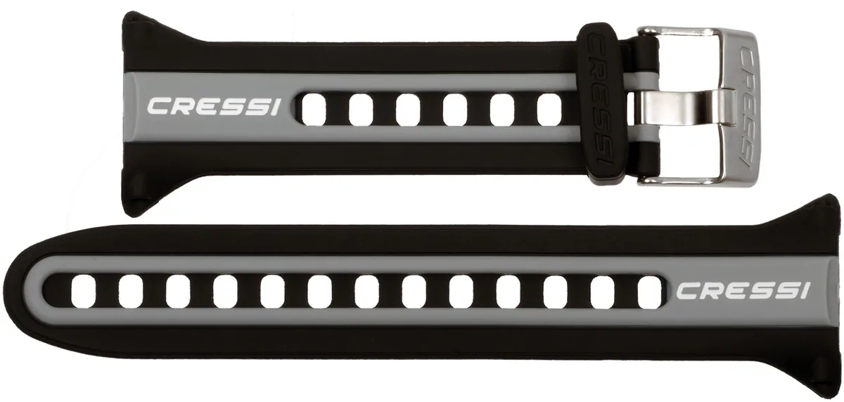 Cressi Watchbadn for Watch-style Dive Computer (black/gray/white) [Original Neon], dive computers