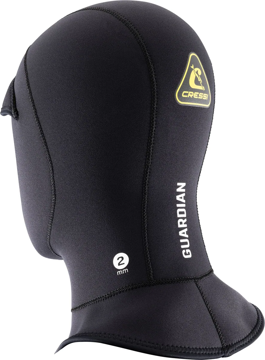 Cressi Guardian Peaked 2mm Hood Unisex, mute umide – vista 2