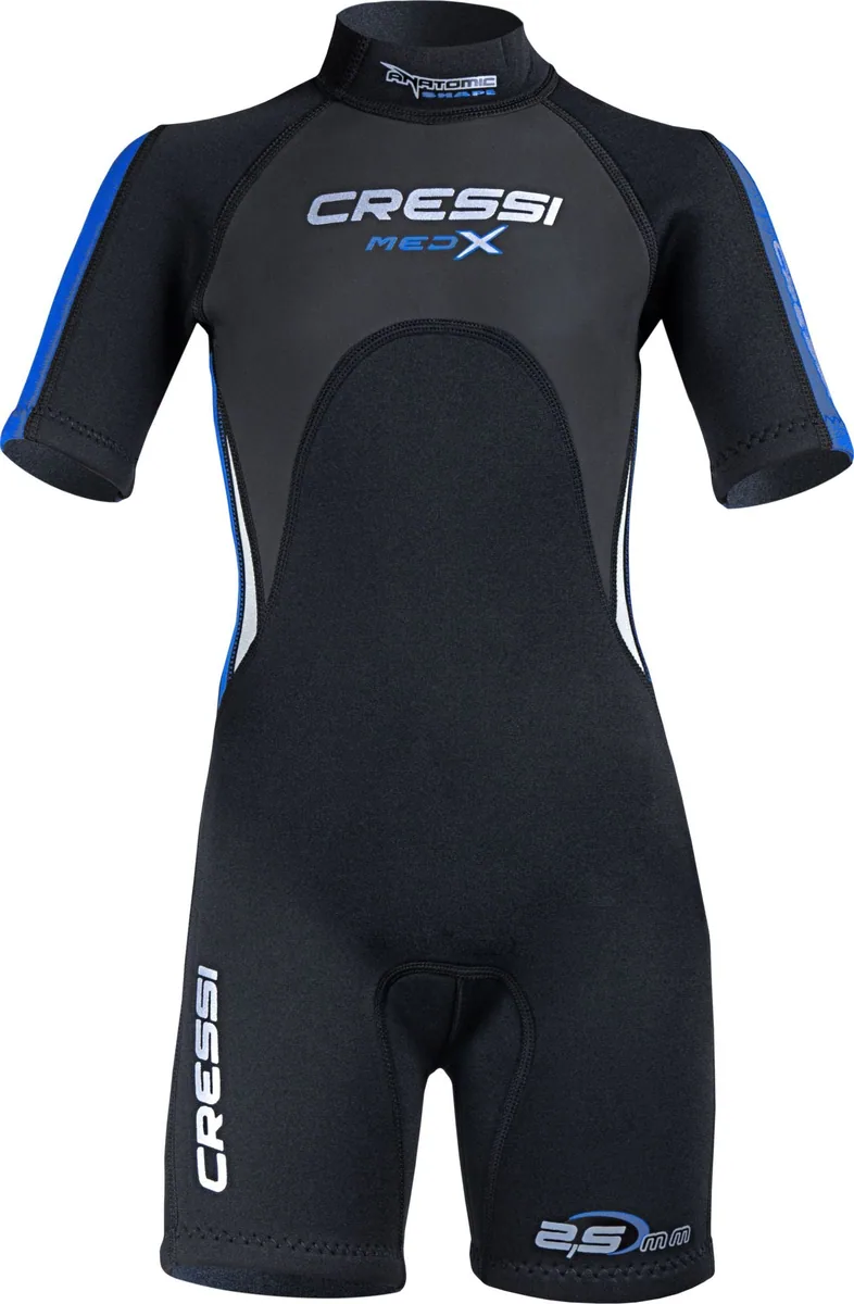 Cressi Med X Shorty 2.5mm Junior, Nassanzug