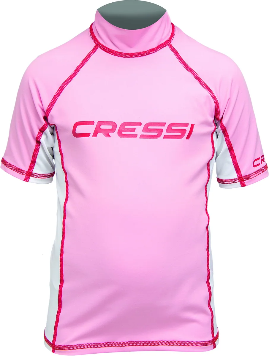 Cressi Rash Guard Short Sleeve Junior, tubos