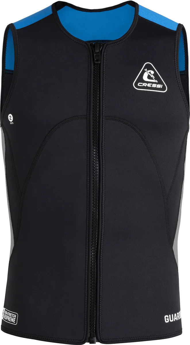 Cressi Guardian 2mm Man Neoprene Vest w/ Zip, Nassanzug
