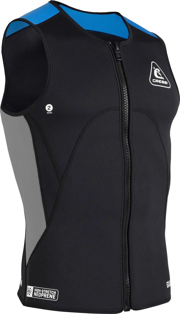 Cressi Guardian 2mm Man Neoprene Vest w/ Zip, combinaisons humides – vue 3