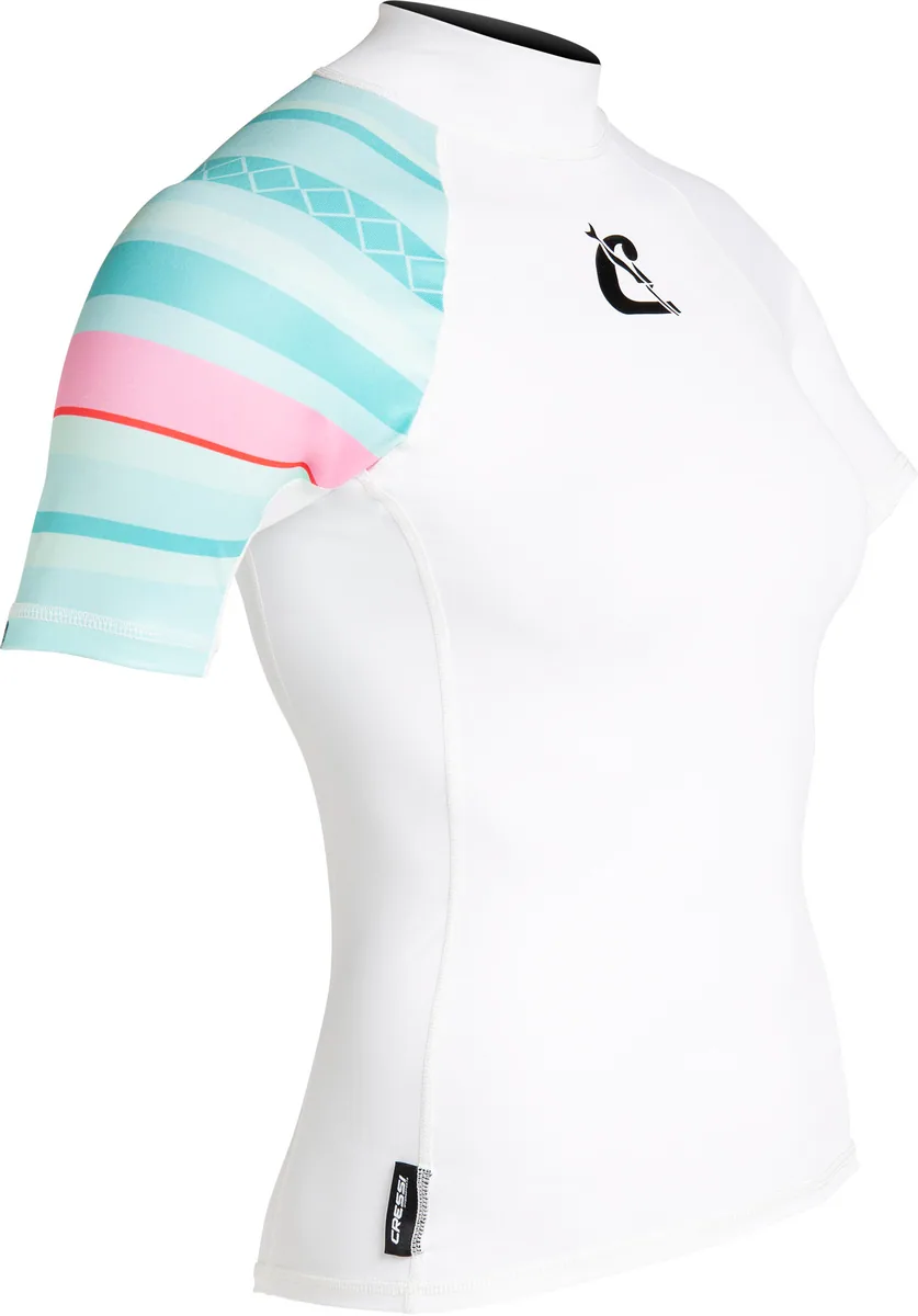 Cressi Shield Lady Rashguard Short Sleeve, manga corta