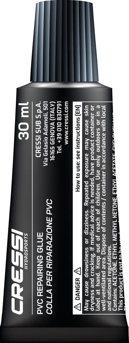 Cressi PVC Repairing Glue, Nassanzug