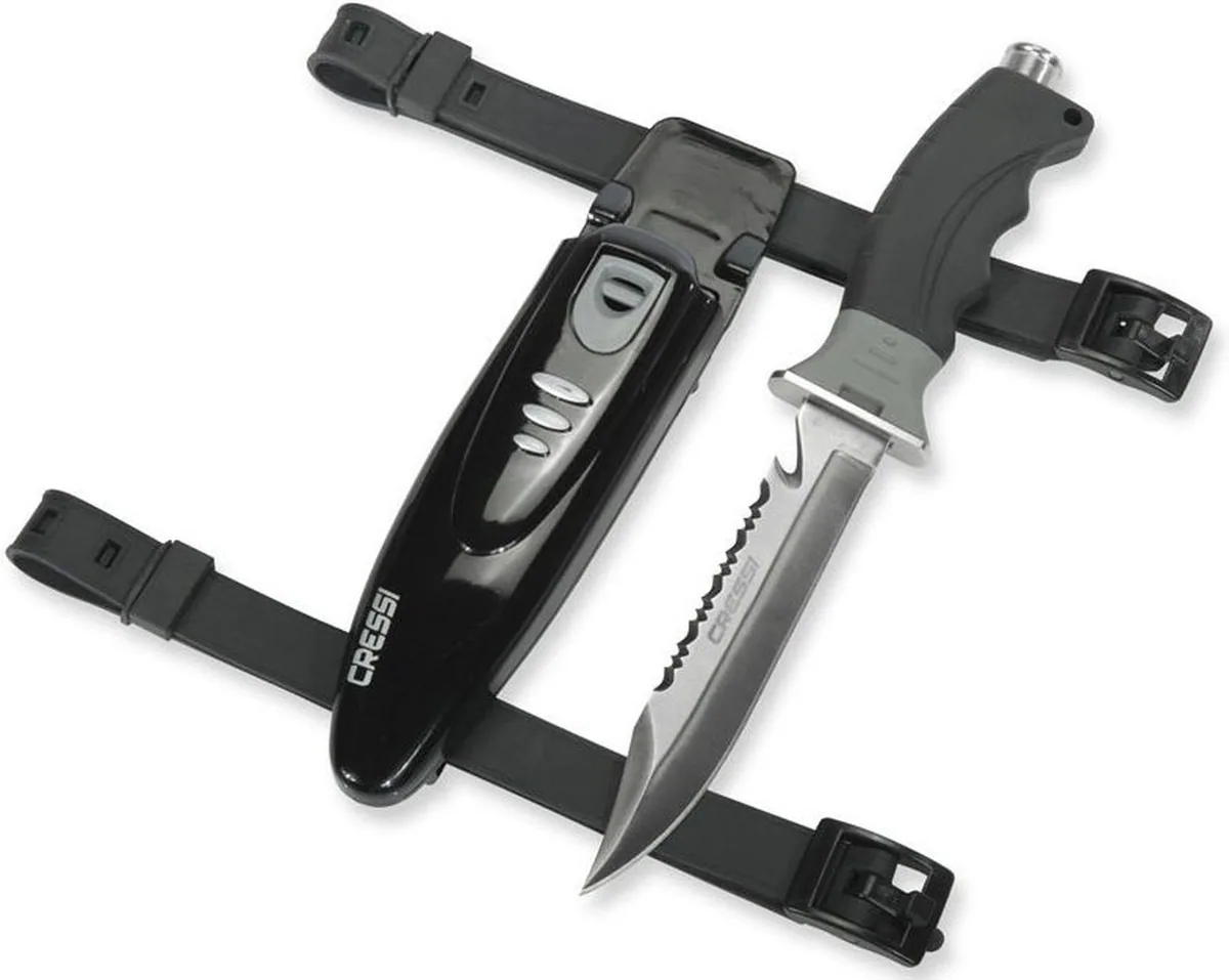 Cressi Borg (grey) [pointed tip], cuchillos y cortadores – vista 5