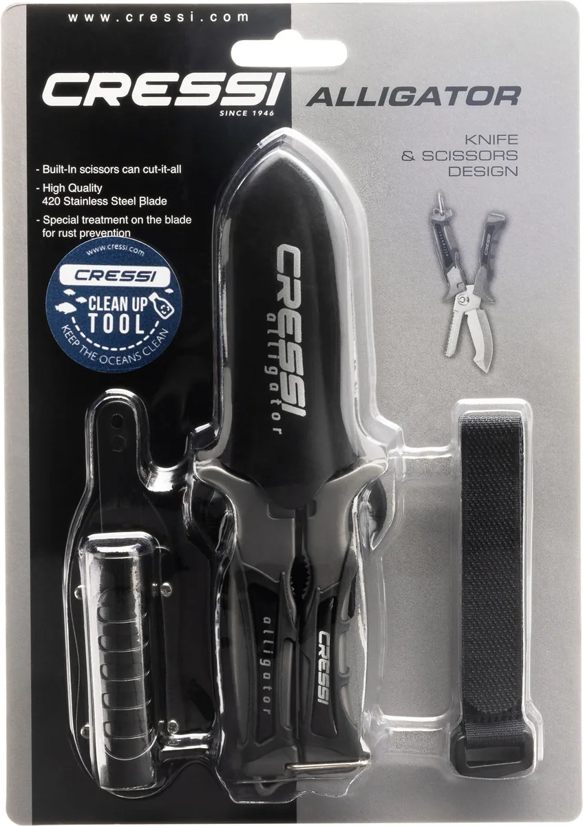 Cressi Alligator, dive knives & cutters – view 5