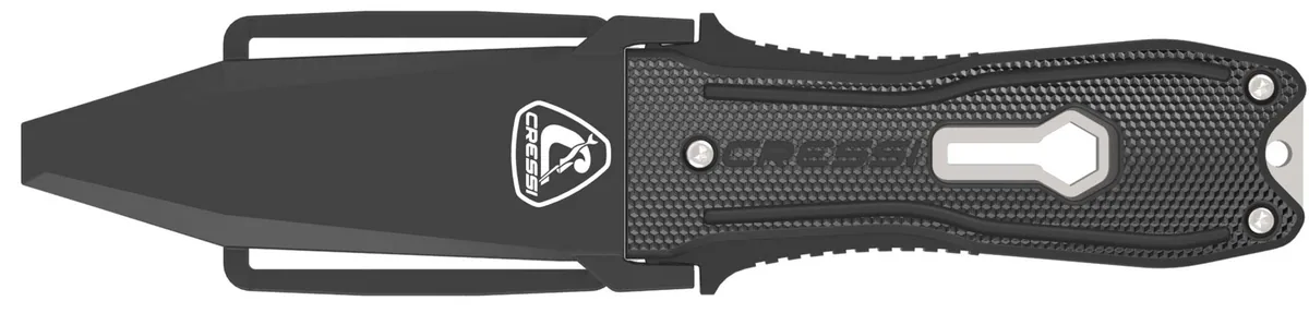 Cressi Snake (black), cuchillos y cortadores – vista 2