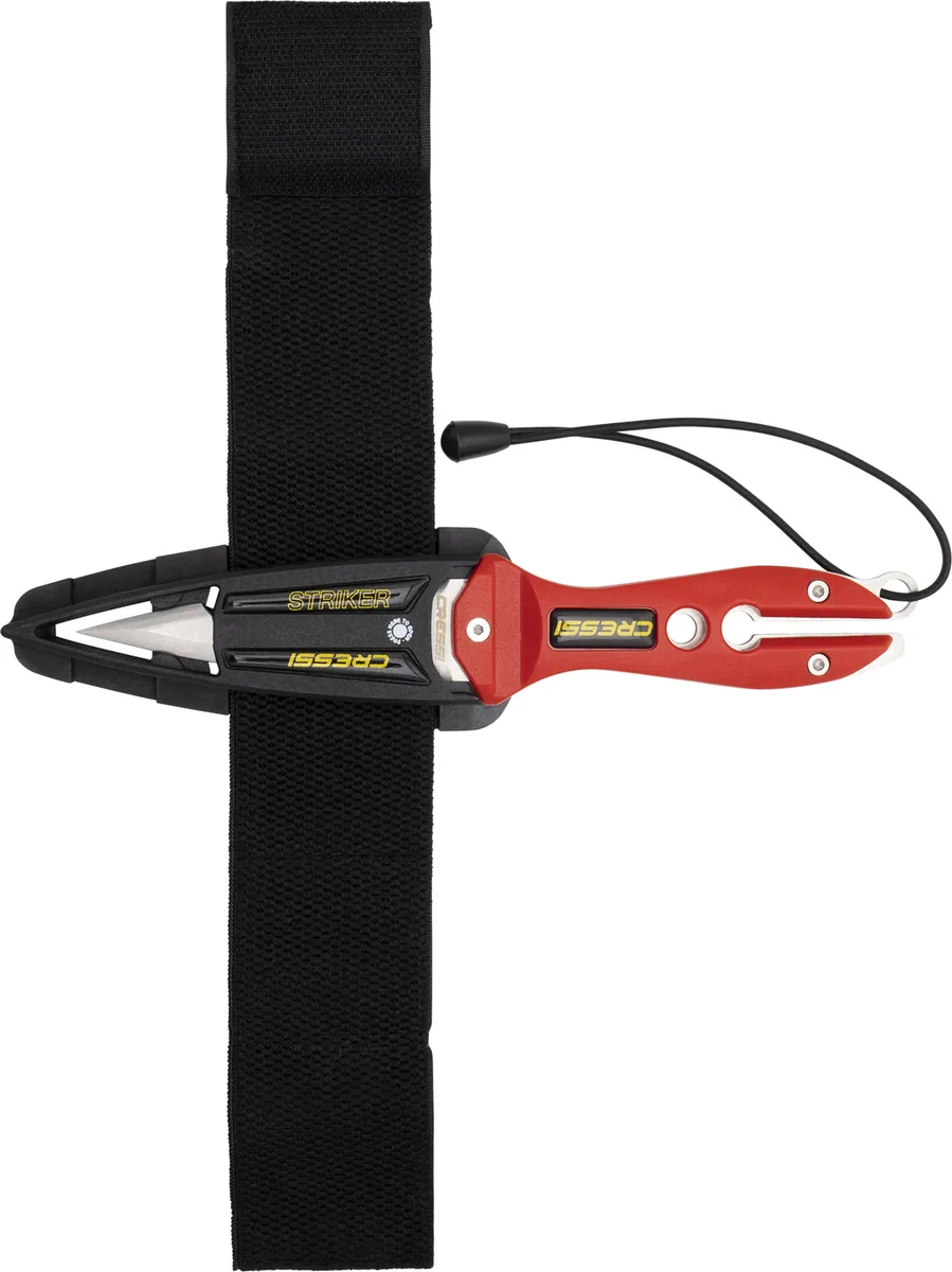 Cressi Striker (red), coltelli e taglierini – vista 3