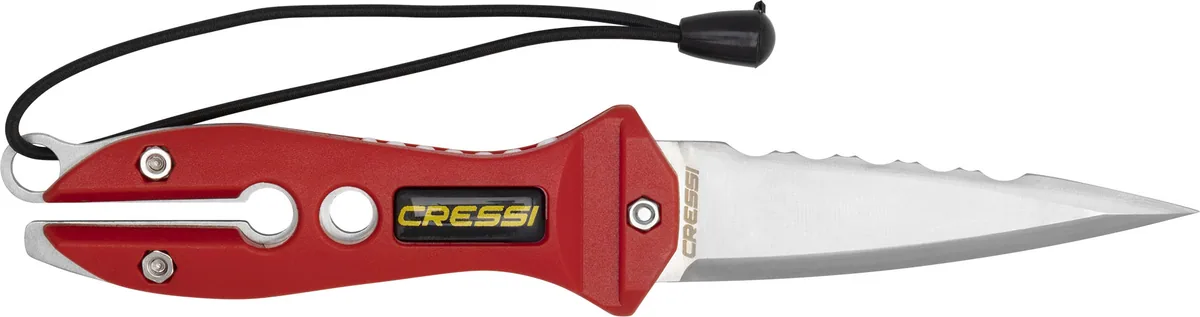 Cressi Striker (red), coltelli e taglierini – vista 6