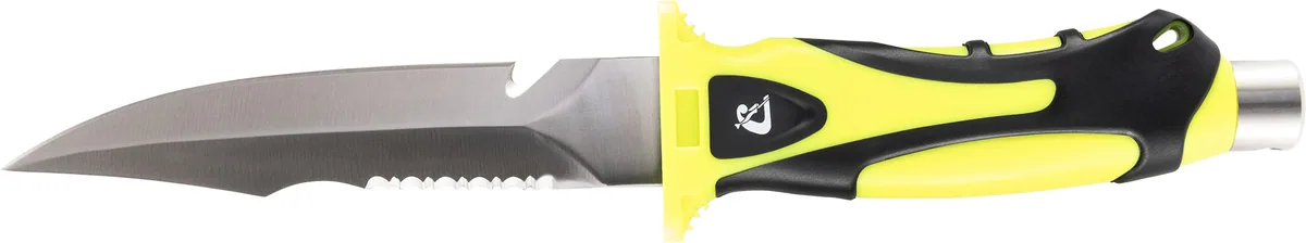 Cressi Argus (black/yellow), Tauchermesser & Cutter