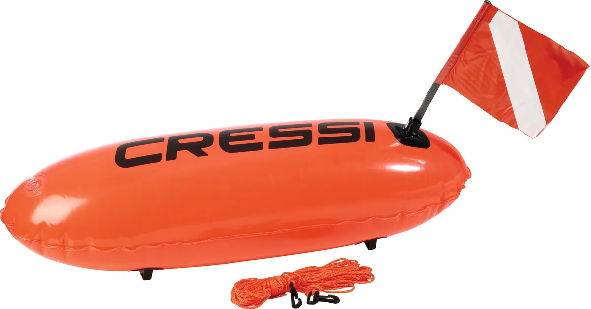 Cressi Torpedo Float, señalización y boyas