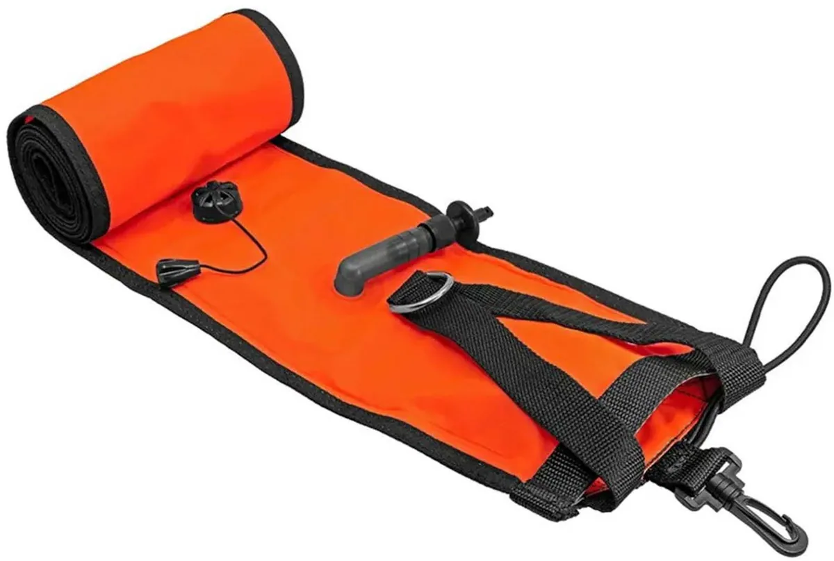 Cressi Elite Marker Buoy (orange), sacs & transport – vue 2