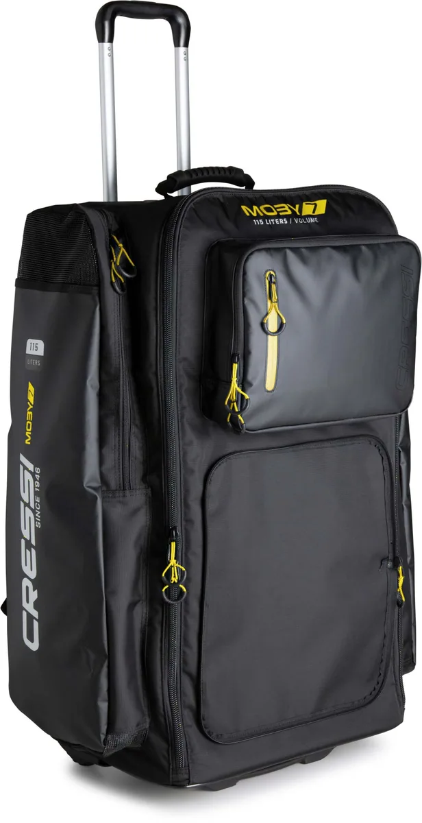 Cressi Moby 7 (black/yellow), sacs & transport – vue 2